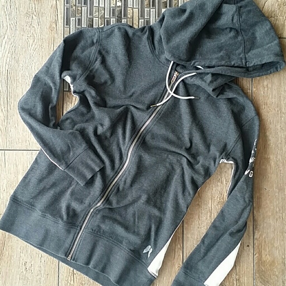 Victoria's Secret Tops - VS "ANGELS" FULL ZIP HOODIE